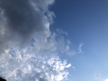 一気に秋空